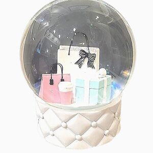 At Home Shopping , Tiffany's, & Lattes Glitter Snow Globe